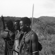 Masai - nomadi. Foto: Koloman Trčka. Istočna Afrika, 1937–1939. Negativ / Slikа 343. 